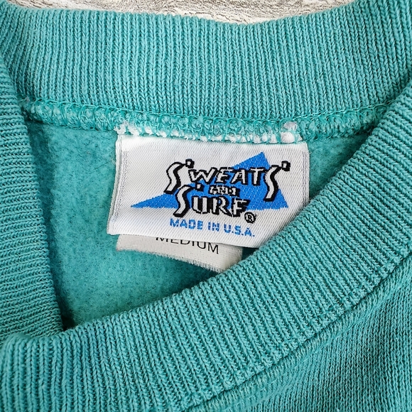 Vintage 1980s Grandma Crewneck Sweatshirt / Made in USA / Embroidered Children - Picture 4 of 9
